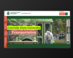 CSU Transportation homepage.