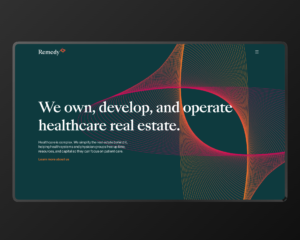Remedy Medical Properties homepage.